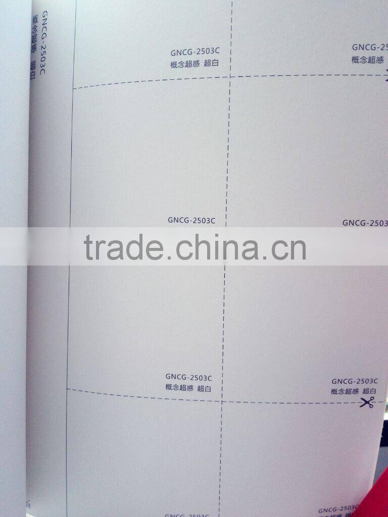 smooth surface recyclable paper