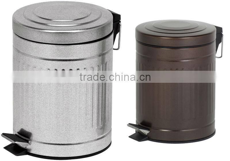 exterior foot control garbage bin trash can waste bin