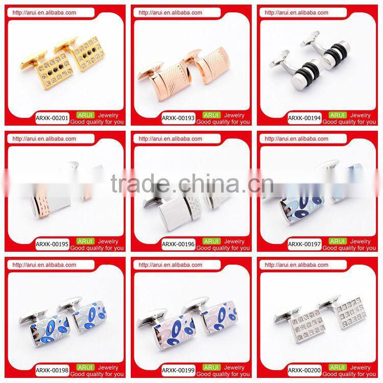 Wholesale boutique suppliersb hot sale silver suit shirt cufflinks