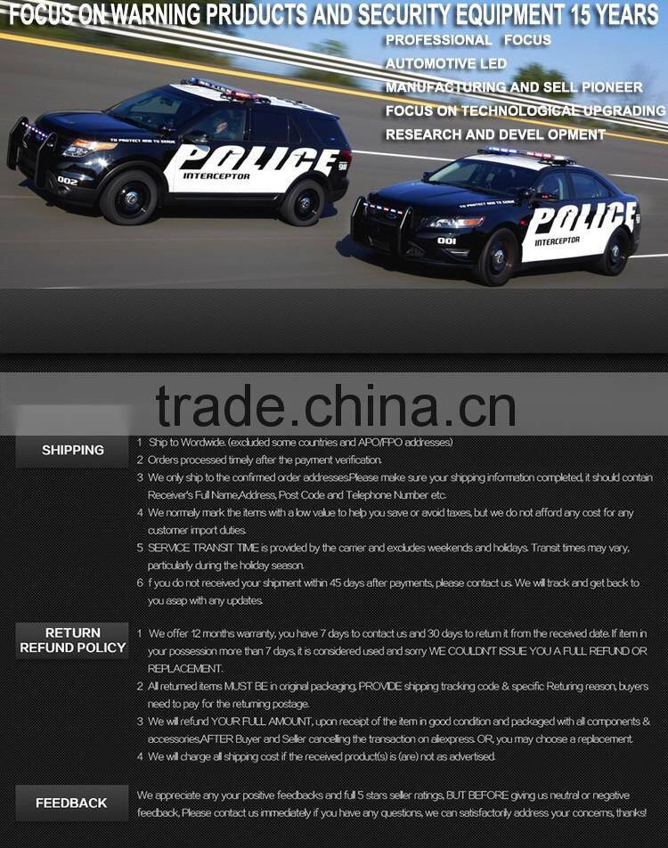 HSM601 LED Warning Lightbar Emergency Amber Warning Mini lightbar