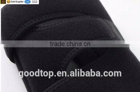 Adjustable Neoprene Knee Support with Basic Open Patella Kneecap Brace and Spring Steel Side Stays