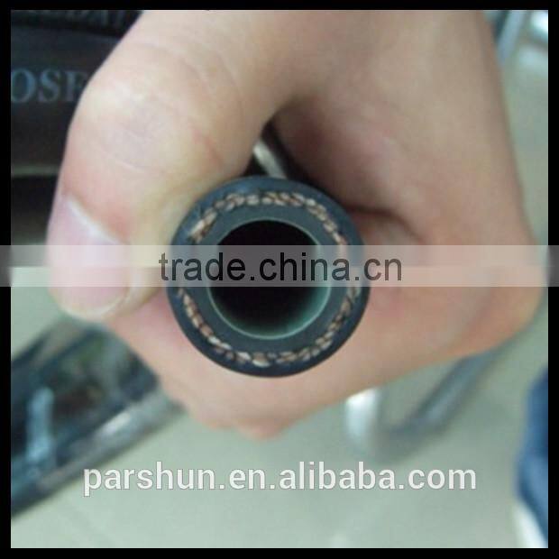 High pressure smooth surface weaving fiber reinforcement 35 bar 5/16" ~ 3/4" auto air conditioning pipe