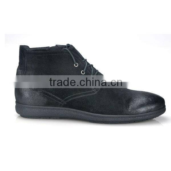 Men soft leather boots