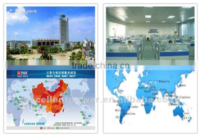 4-cylinder marine diesel engine