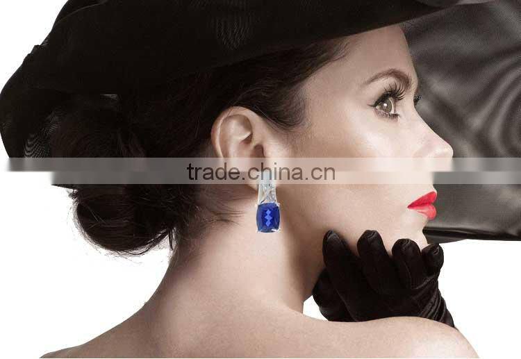 Hot selling women fashion light weight gold jewellery earring