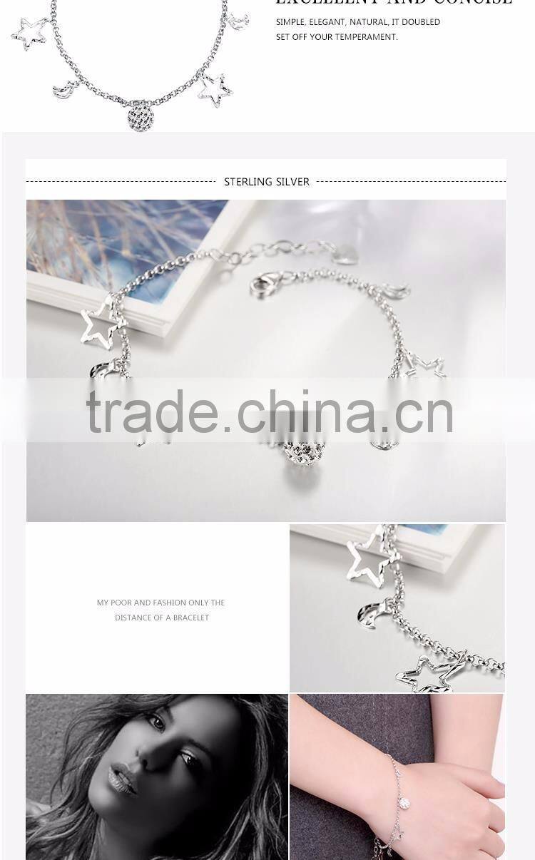 Cute DIY bracelet silver 925, Nice charm bracelet silver