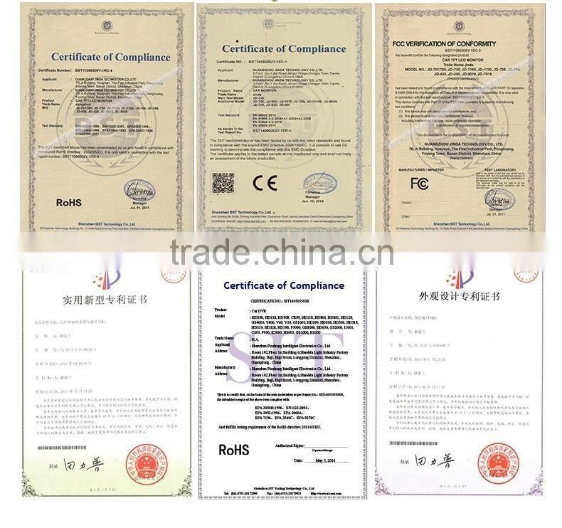 Factory outlut 10.1 inch Car headrest monitor with HDMI input,support DVD,USB,SD card.