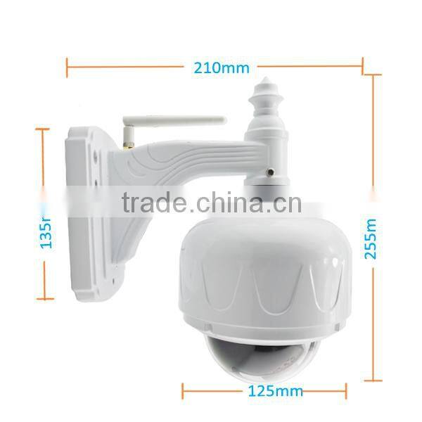 Waterproof IP66 HD 1.0mp 720p ip ptz camera cctv camera cctv with P2P plug and play