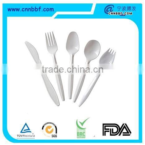 disposable plastic cutlery green material disposable plastic cutlery set