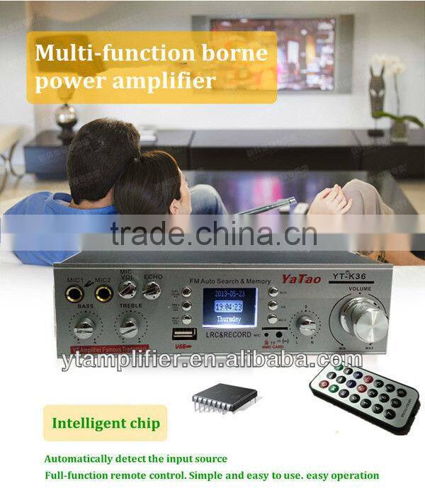 USB/TF card amplifier speaker YT-K36 with Karaoke