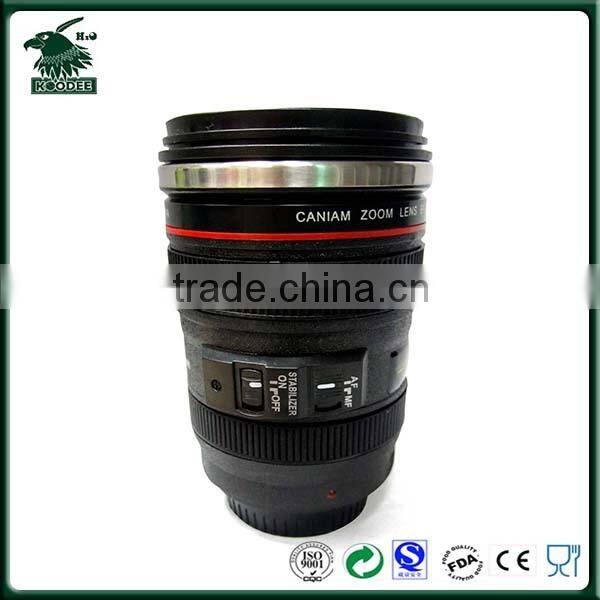 Double Wall Insulated self-stirring coffee mug