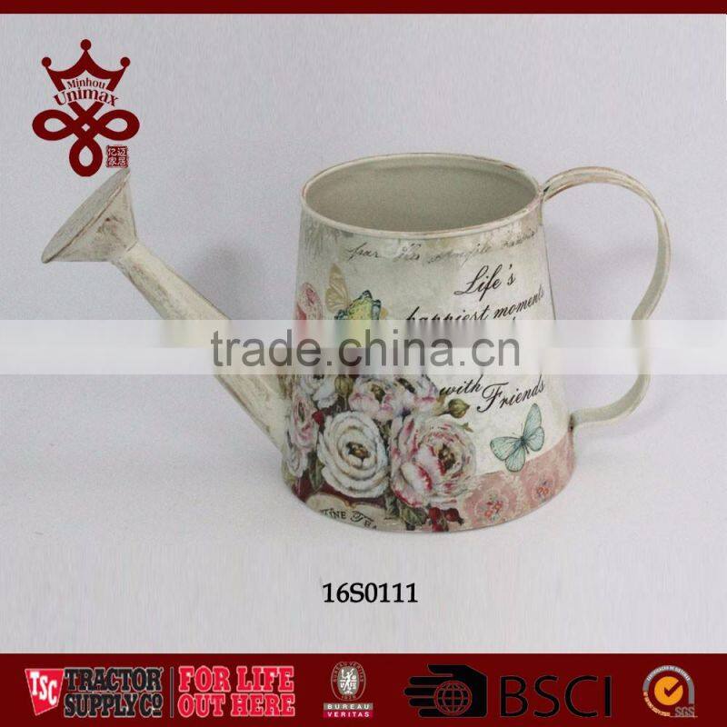 Small Galvanized Watering Can Watering Plants watering pot