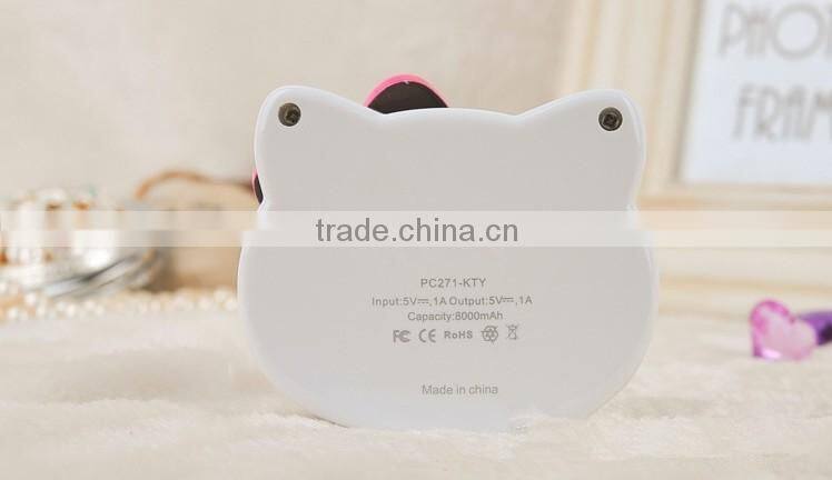 HelloKitty cute mini universal power bank charger XHB-HY
