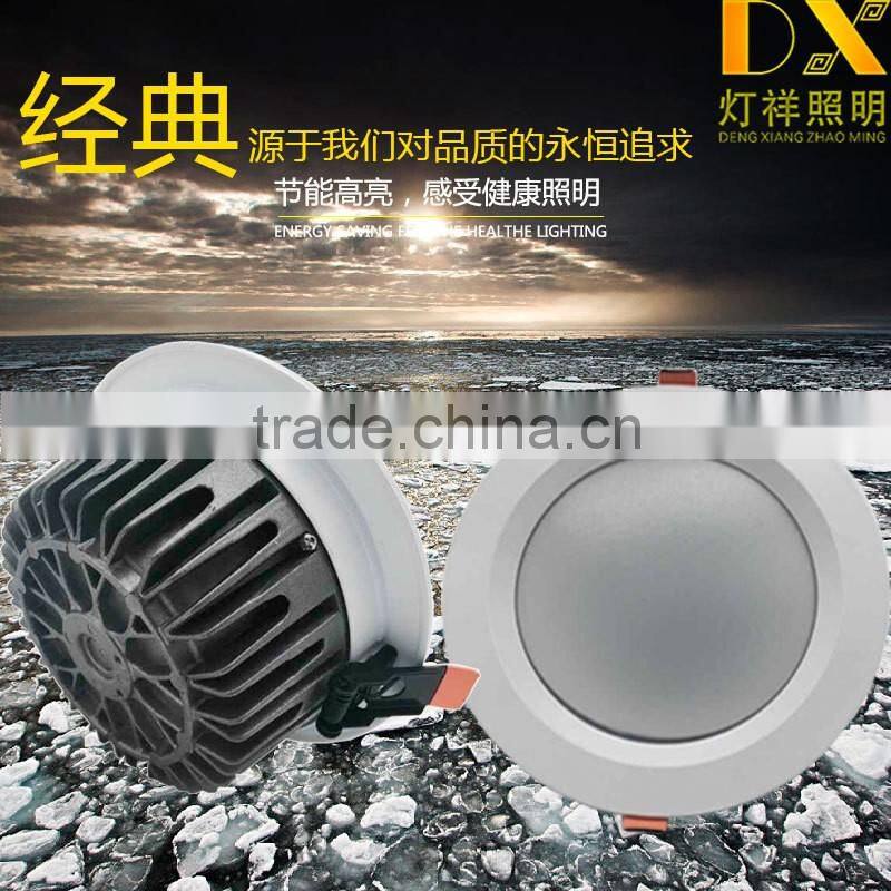 High quality Die Casting LED Downlight 7w 9w 12w 15w 18w 24w 36W SMD5730 LED Ceiling Lamp Porsche Tires