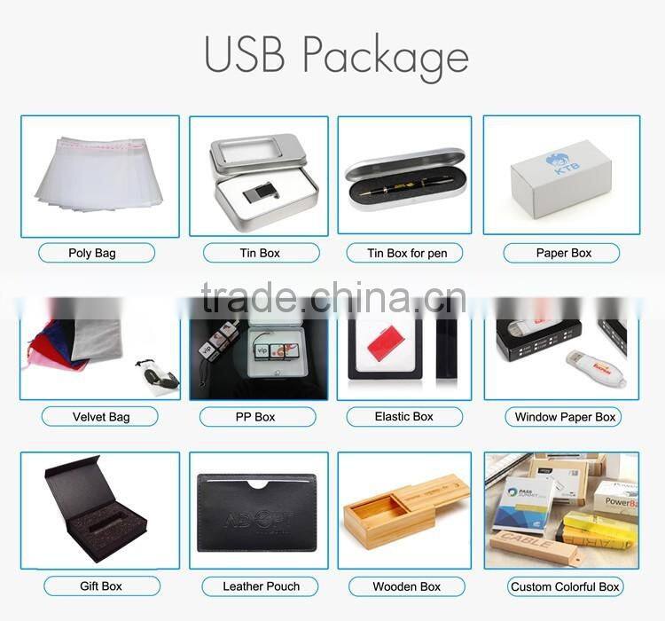 2016 new arrival leather usb promotional gift
