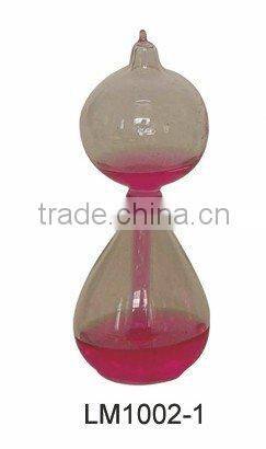 Blue Glass love meter/glass hand boiler