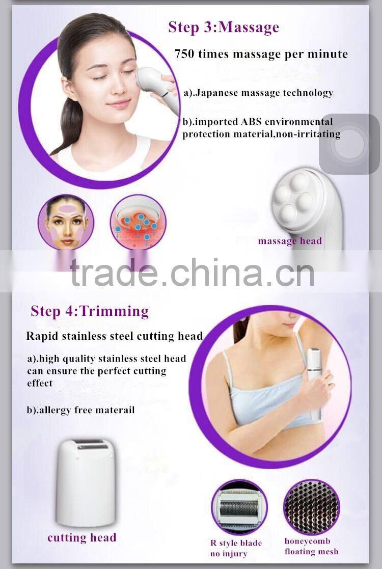 Portable hydra microdermabrasion facial beauty machine with water jet peel
