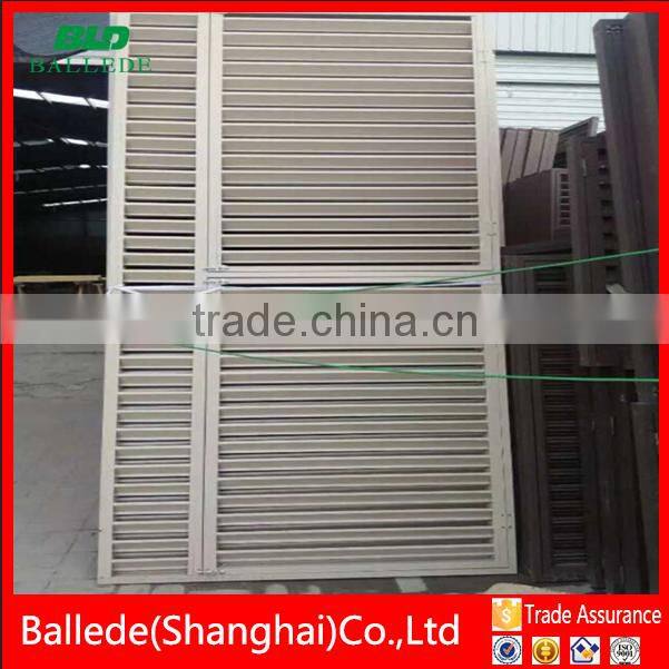 2015 popular new style louver fence manufacturers