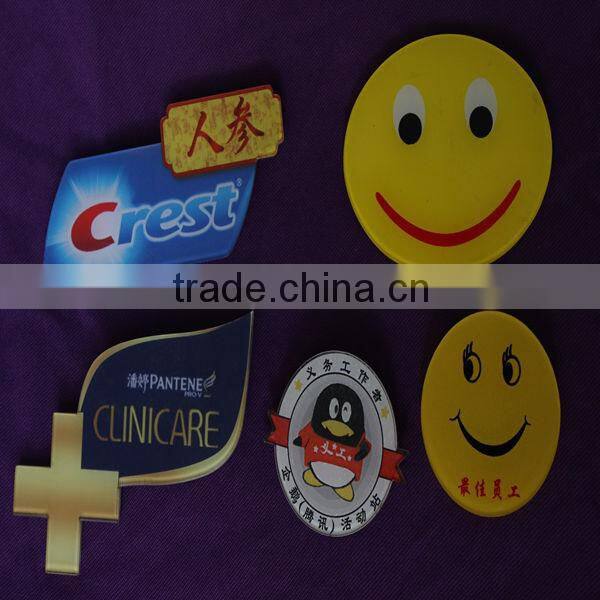 acrylic customized magnetic name tag