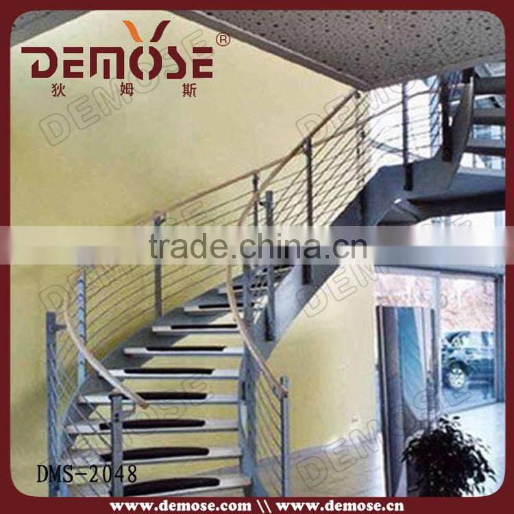 SS 304/316 Single Stringer Staircase
