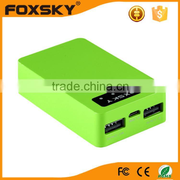 5200mah portable charger external battery backup power bank for smartphone