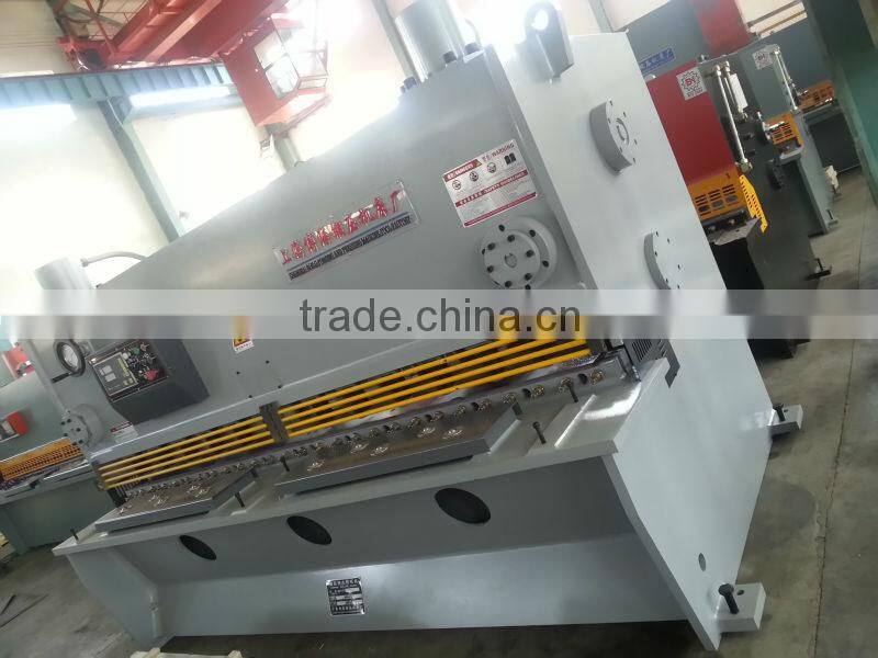 qc11y 6x2500 hydraulic plate guillotine shear