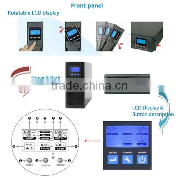 2000va single phase ups for computer servers ( Sigma 1-3kva series)
