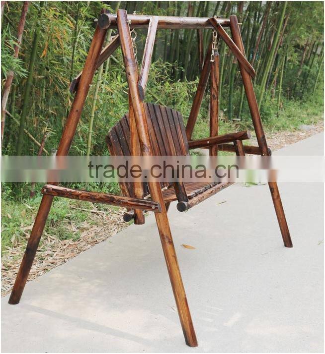 Garden Outdoor Wooden Swing Chair