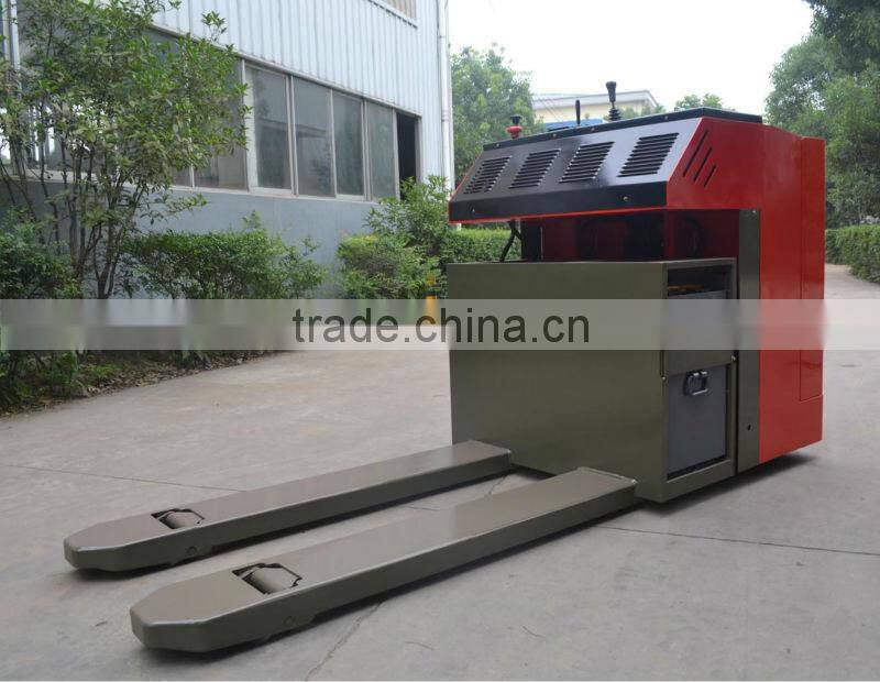 MIMA customized 6000kg pallet truck with special fork for cable industry TE series