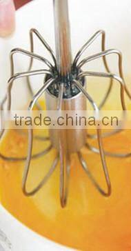 Rotary Turbo Whisk Turbo Miracle Egg Beater Stainless Steel Turbo Hand Whisk