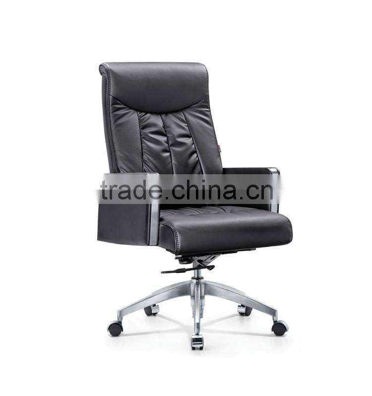 Top grade Crazy Selling low back leather pu office chair 360 revolving executive office chair