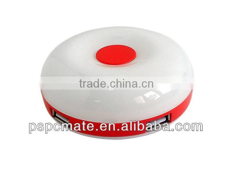 Round LED 4 Port usb 2.0 HUB