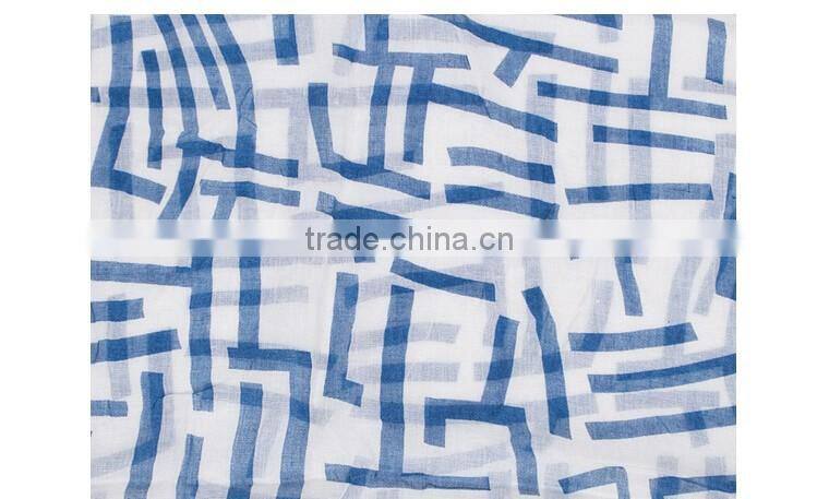 new Fashinable abstract aztec printed oblong scarf/