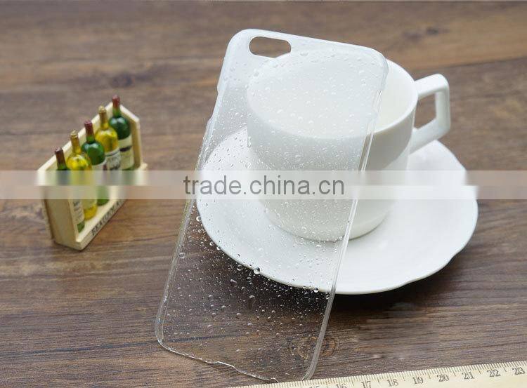 New Hard Back Raindrop Mobile Phone Case Cover for Apple iPhone 6S 6 Plus 5S