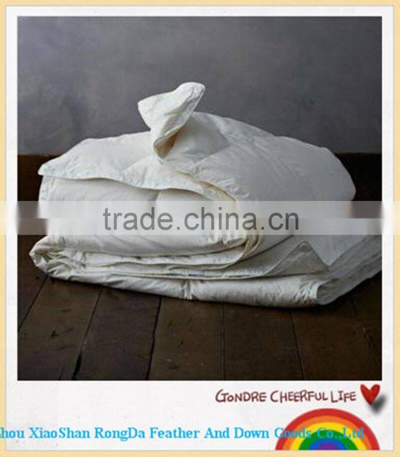 Quality White 50% Duck Down 50% Duck Feather Comforter Quilt Duvet Insert 100% 233 TC Cotton Protector Twin Size 68 x 86 inch
