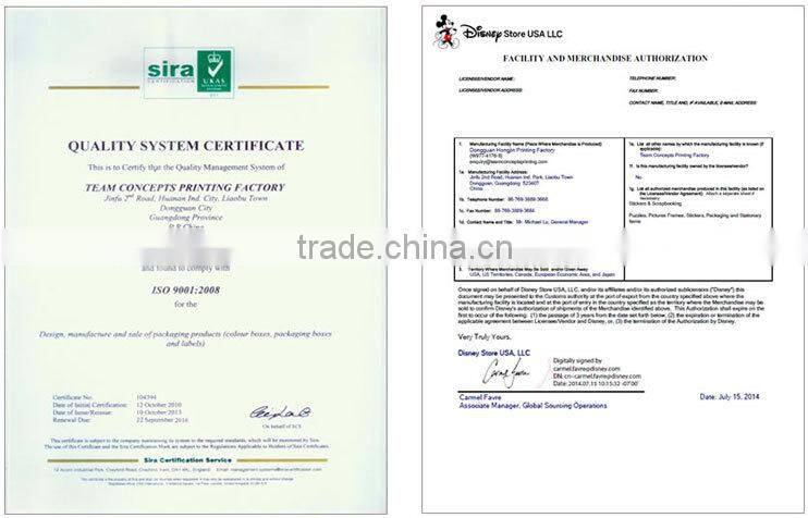 custom printed counter template cardboard display box