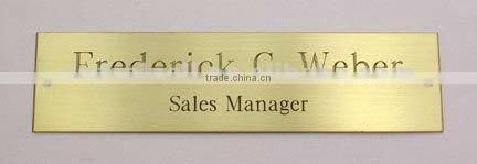 Metal Name Plate,Name Label