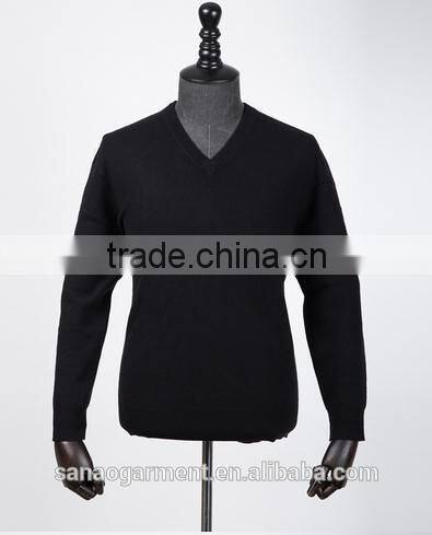 Pure color 100% pure cashmere sweater