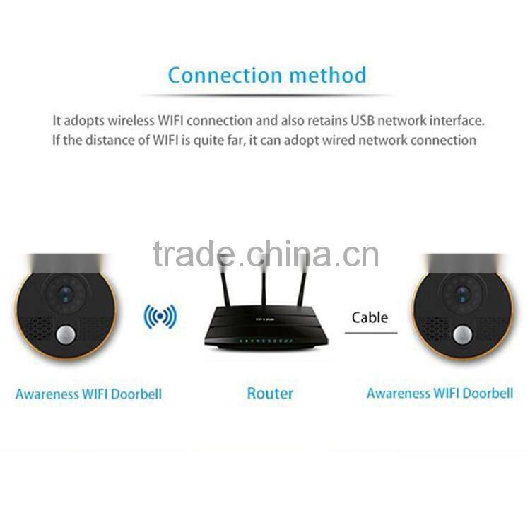 Forrinx Smart Wi-fi Enabled Video Camera Doorbell Kit