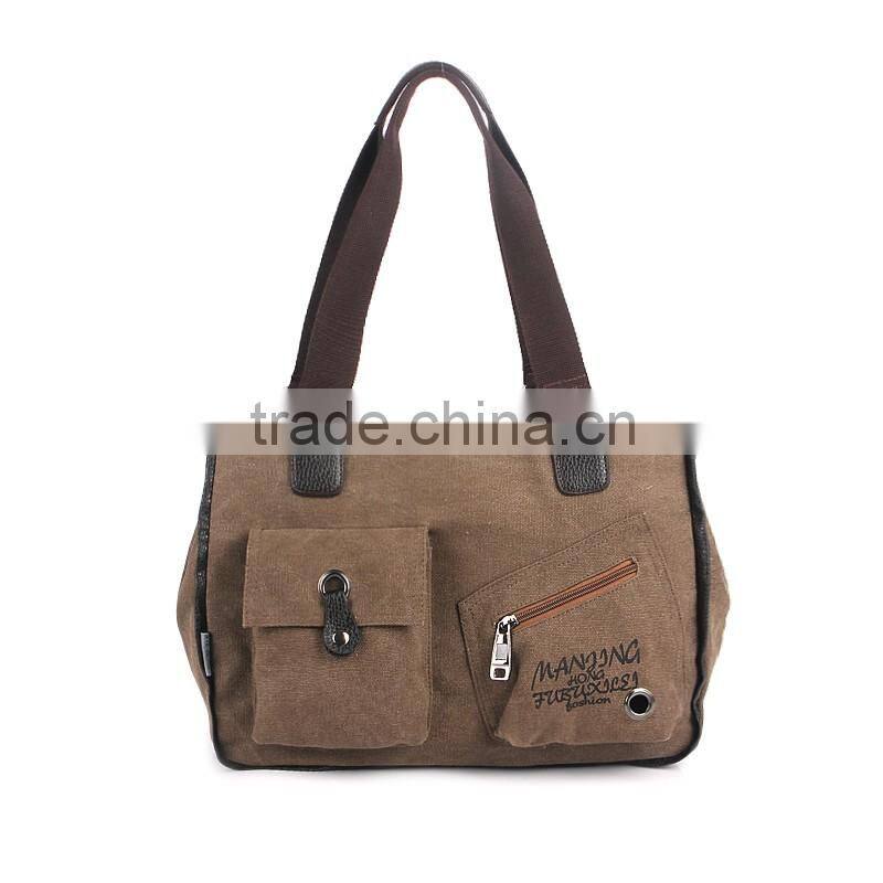 2016 weekend fashion travel bag genuine travelling handbags Factory Canvas
