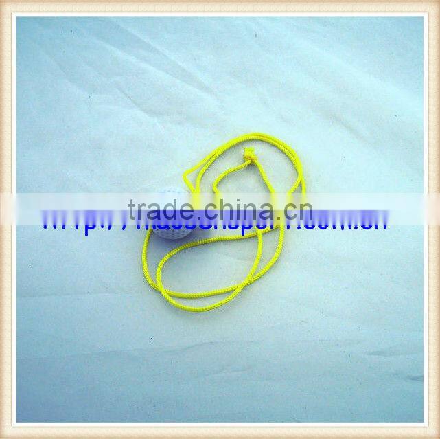 solid golf string ball printing high quality with different design
