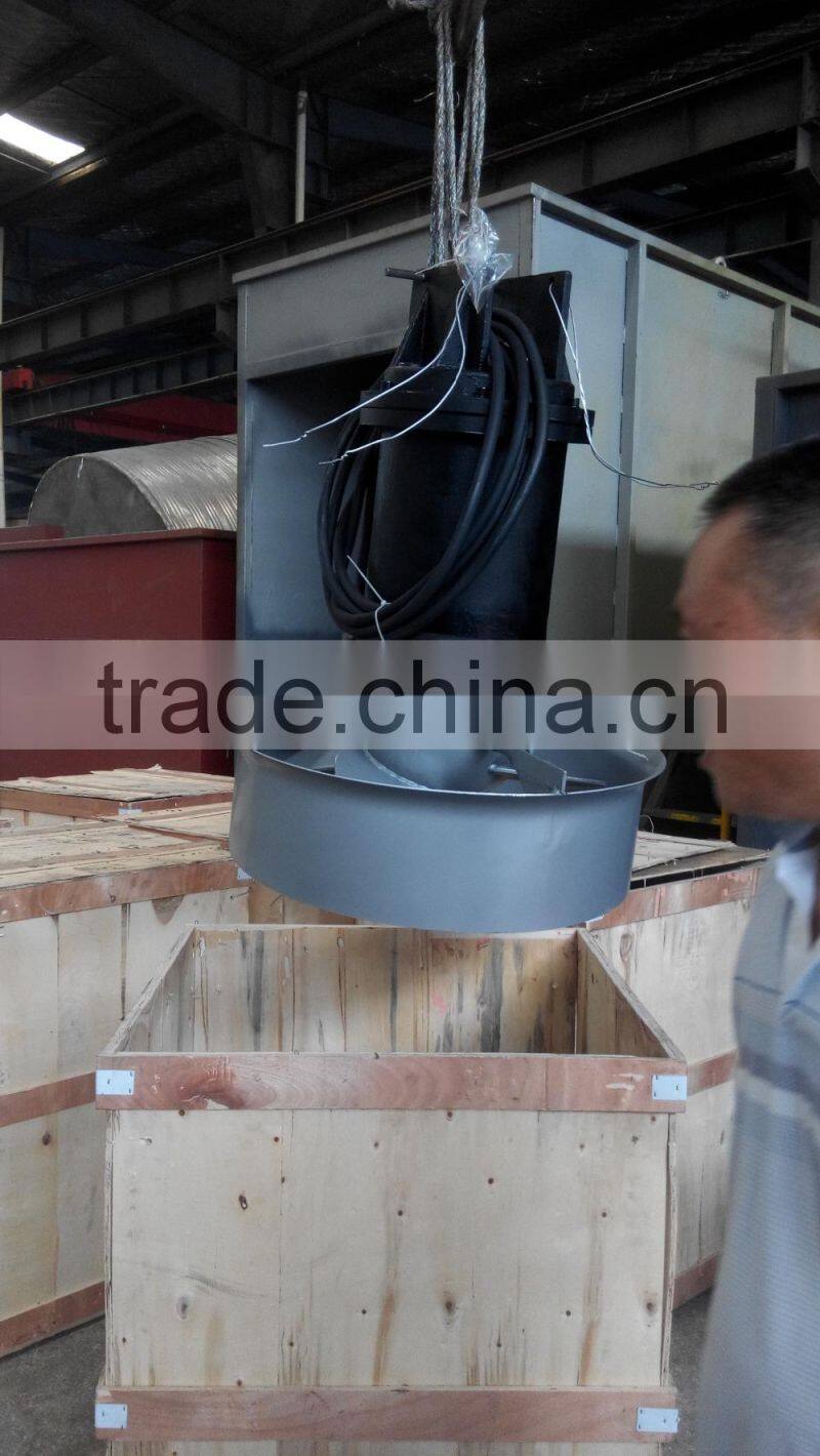 mixer for aquaculture sewage treatment Submersible mixer