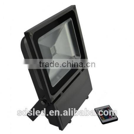 LED flood light 70W led flood light IP65 Integrated Grey RGB Led Floodlight