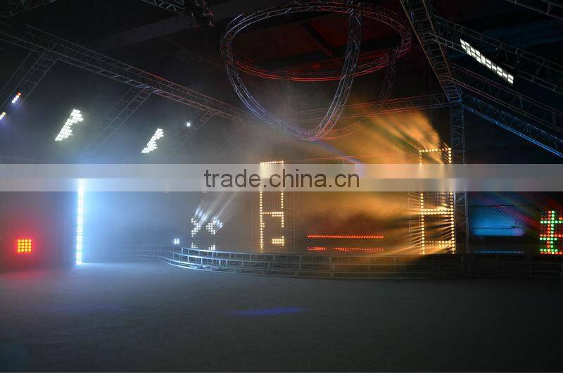 72x10w rgbw quad outdoor led wall light