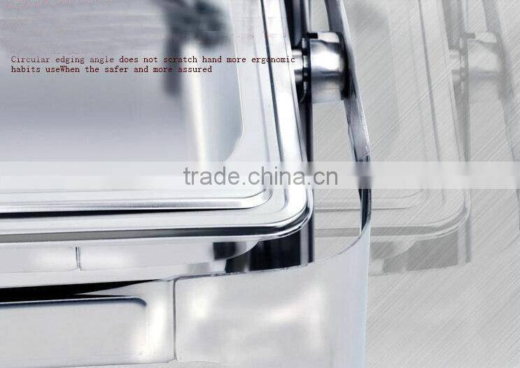 de alta calidad de acero inoxidable plato de frotamiento