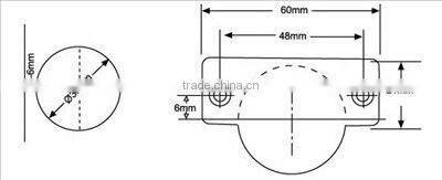 modern design furniture clip on hinges
