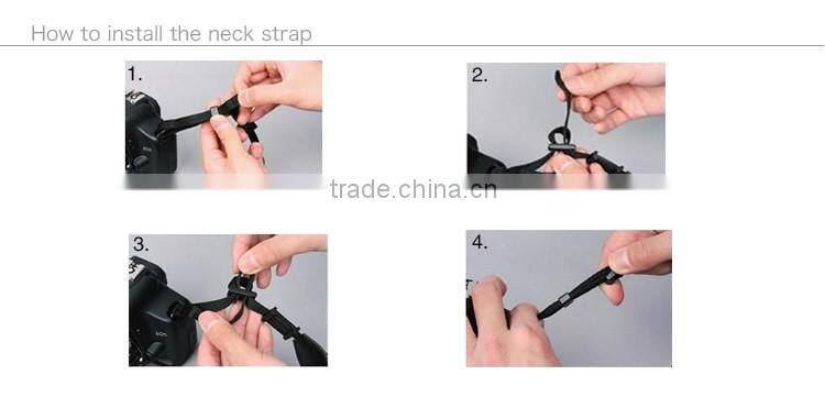 yellow Leather Camera Strap Shoulder Neck Russian Series For DSLR for Canon for Nikon Q-01