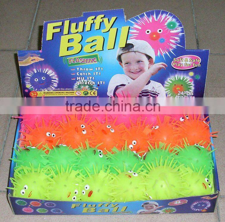 2015 new promotion fluffy ball toys for kids fun