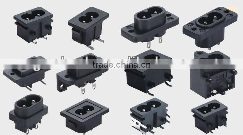 Electrical socket&plug switched socket