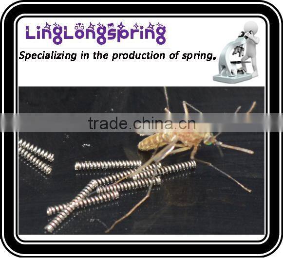 custom miniature tension spring